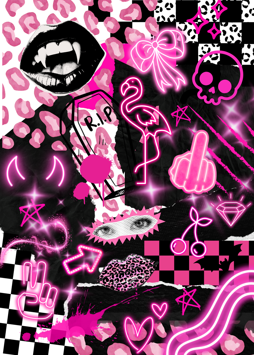 Neon Nights - PHYSICAL INSERT